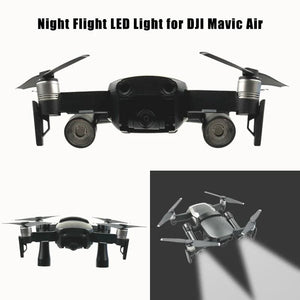 Lampe de poche volante Night lampe à LED à support étendu, appareil photo connecté avec piles AA pour Drone DJI Mavic Air