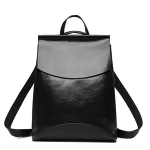 The New Fashion Women Backpack High Quality Youth Leather Backpacks for Teenage Girls Female School Shoulder Bag Bagpack mochila