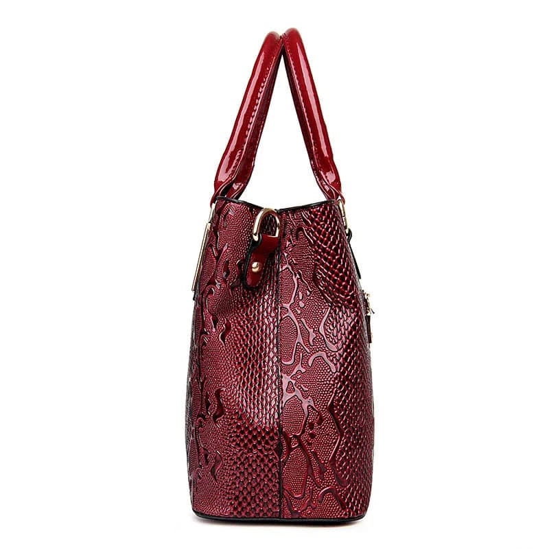 Luxury New Large Capacity Women Bag PU Leather Ladies Handbags  and Purse Fashion Shiny Girls Shoulder Messenger Bag Female Tote - Boutique Beauté Santé 