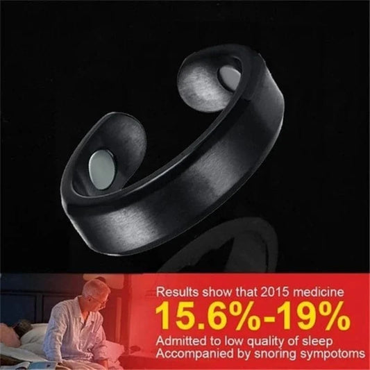 Anti Snoring Apnea Sleeping Device Acupressure Anti Snore Ring Treatment Reflexology Promoting A Better Quality Of Sleep