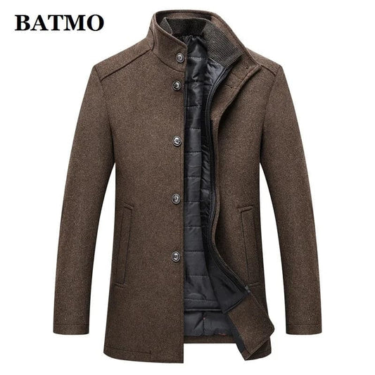 BATMO 2024 nouveauté automne et hiver haute qualité laine épaisse trench coat hommes, vestes en laine pour hommes M-XXXL AL 01 - Boutique Beauté Santé 