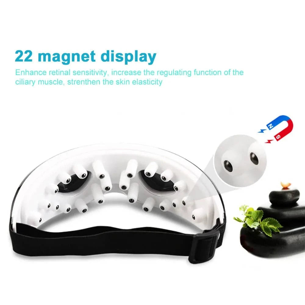 Electric Eye Massager Vibration Magnetic Pulse Therapy Acupuncture Massager Eye Fatigue Relief Restore Vision Eye Glasses