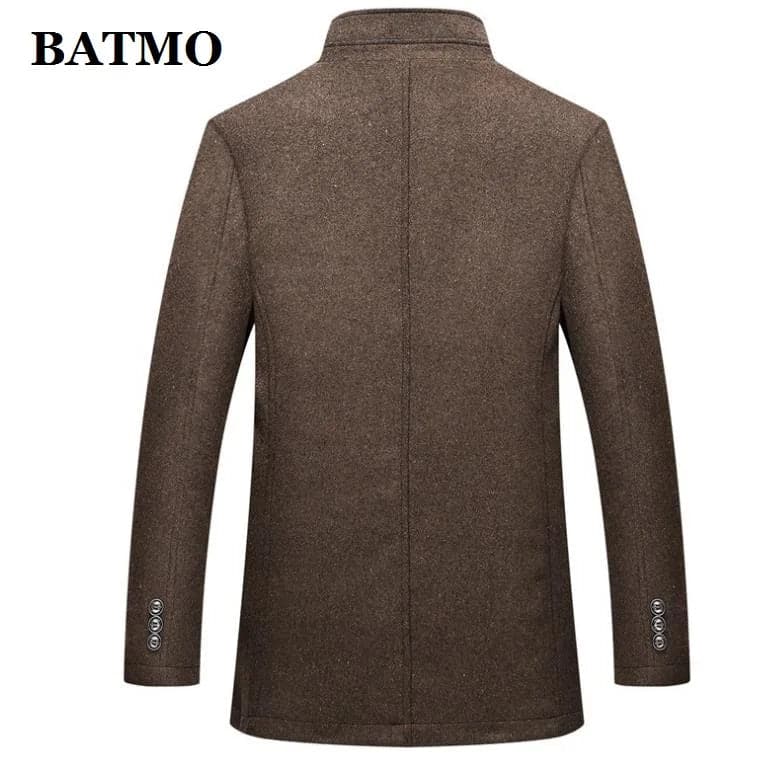 BATMO 2024 nouveauté automne et hiver haute qualité laine épaisse trench coat hommes, vestes en laine pour hommes M-XXXL AL 01 - Boutique Beauté Santé 