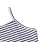 Hirigin 2PCS Women Sleepwear Summer Casual Bodycon Striped Crop Top and Shorts Outfits Clothes Sport Pajama Sets - Boutique Beauté Santé 