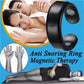 Anti Snoring Apnea Sleeping Device Acupressure Anti Snore Ring Treatment Reflexology Promoting A Better Quality Of Sleep