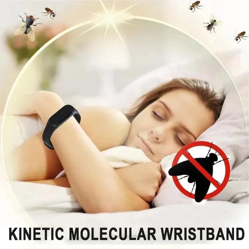 Anti Mosquitoes Bite Wristband Outdoor Repeller Bugs Ultrasonic Mosquitoes Repeller Bracelet USB Charging Smart Wrist Watch