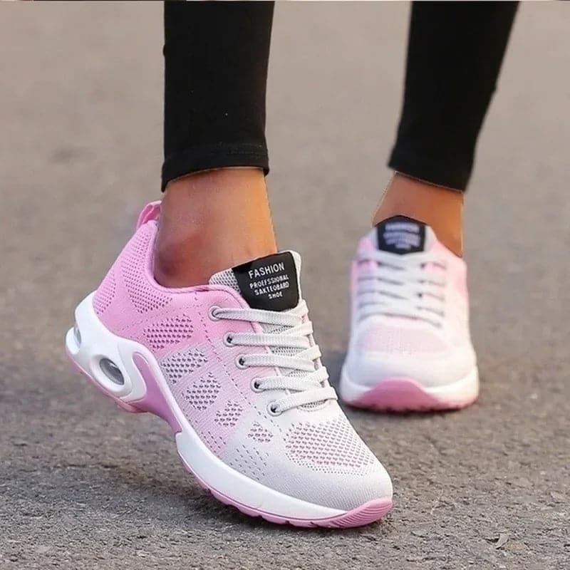 Women Running Shoes Breathable Casual Shoes Outdoor Light Weight White Tenis Sports Shoes Casual Walking Sneakers for Wamen - Boutique Beauté Santé 