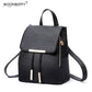 Backpack Women Pu Leather Female Backpacks Teenager School Bags Mochila Feminina Rucksack Mochilas Mujer School Backpack - Boutique Beauté Santé 