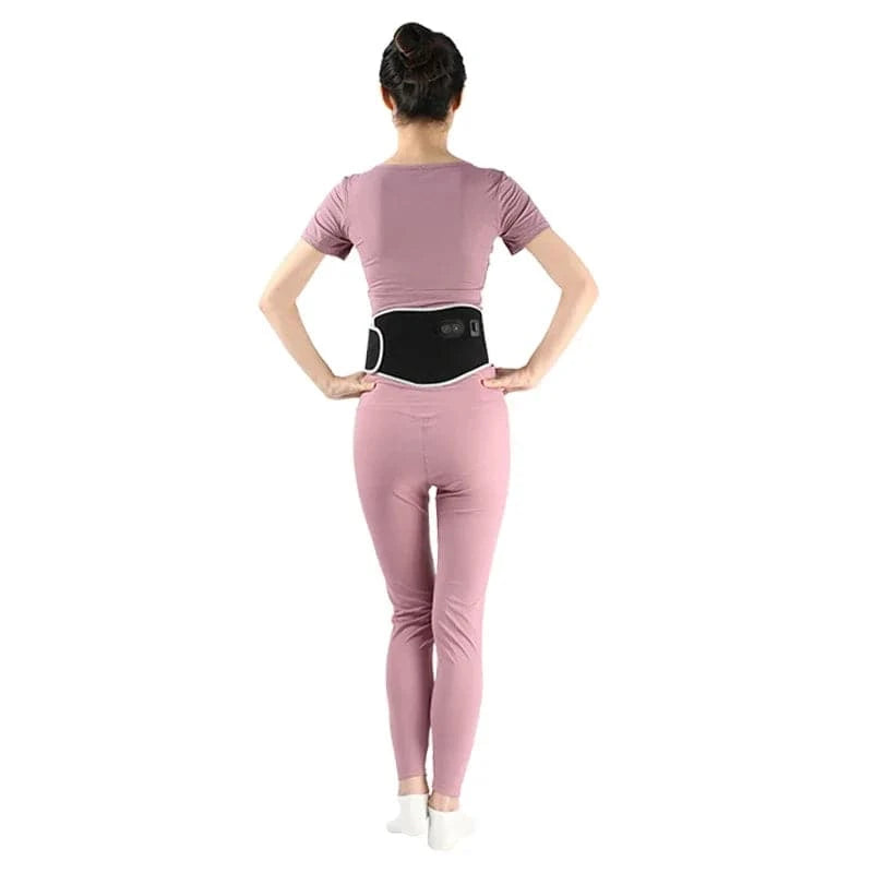 Heating Waist belt pad Brace Pain Hot Compress Therapy Lumbar Electric heat waist back pain USB Back Support