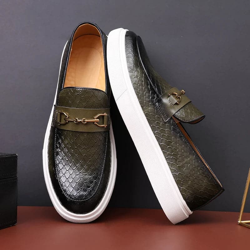 Baskets noires pour hommes, chaussures marron à enfiler, faites à la main, taille 38-46, nouvelle collection - Boutique Beauté Santé 