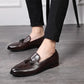 Spring/Autumn New Classic Men Business Shoes British Breathable Simple Tassel Style Casual Dress Shoes Mens Loafers Size 37-48 - Boutique Beauté Santé 