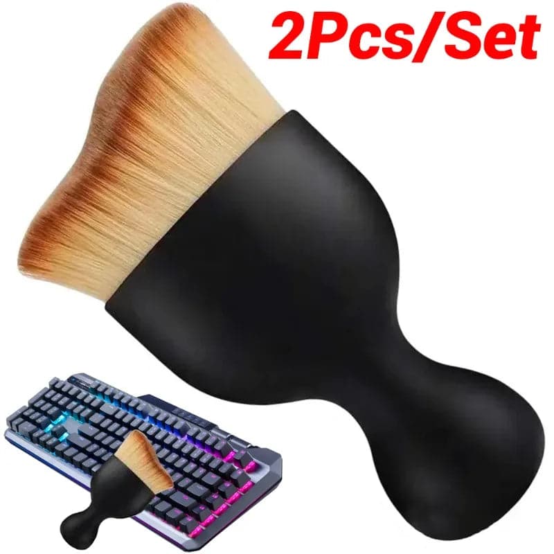 Soft Cleaning Brush Keyboard Interior Crevices Cleaning Brush Car Dashboard Conditioner Air Outlet Cleaner Dust Removal Tools - Boutique Beauté Santé 