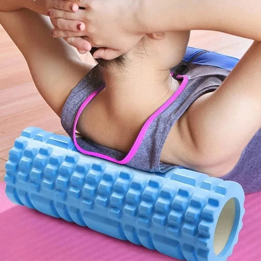 Colonne de Yoga et de Massage en Mousse, Rouleau Doux et Souple Idéal pour Fitness, Gymnastique, Pilates et Bloc, Détend les Muscles du Dos, Livraison Directe