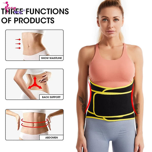 SEXYWG Women Waist Trainer Belt for Slimming Girdle Strap Weight Loss Belly Band Corset Waist Cincher Neoprene Body Shaper Gym - Boutique Beauté Santé 