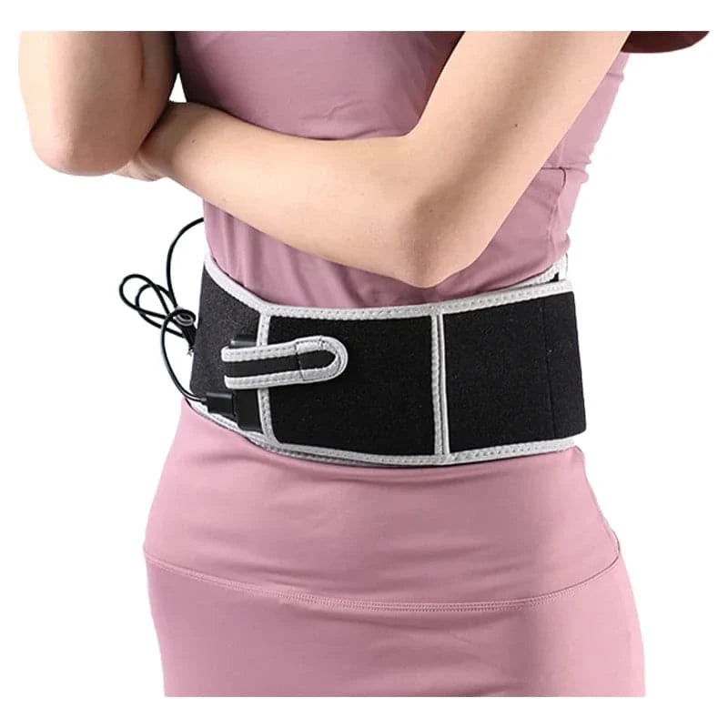 Heating Waist belt pad Brace Pain Hot Compress Therapy Lumbar Electric heat waist back pain USB Back Support