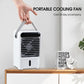 New USB Portable Colorful Air Conditioning Air Conditioner Air Cooler Fan Water Cooling Fan For Room Office Desk - Boutique Beauté Santé 