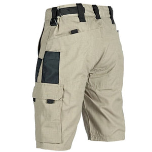 Sommer Taktische Shorts Männer Quick Dry Cargo-Shorts Multi-Tasche Tragen-Beständig Wasserdichte Kurze Hosen Outdoor Wandern Angeln