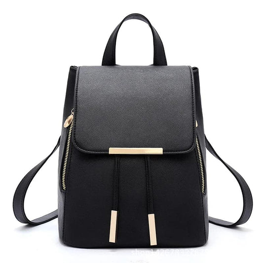 Backpack Women Pu Leather Female Backpacks Teenager School Bags Mochila Feminina Rucksack Mochilas Mujer School Backpack - Boutique Beauté Santé 