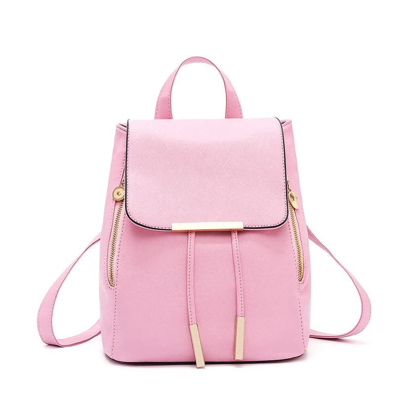 Backpack Women Pu Leather Female Backpacks Teenager School Bags Mochila Feminina Rucksack Mochilas Mujer School Backpack - Boutique Beauté Santé 