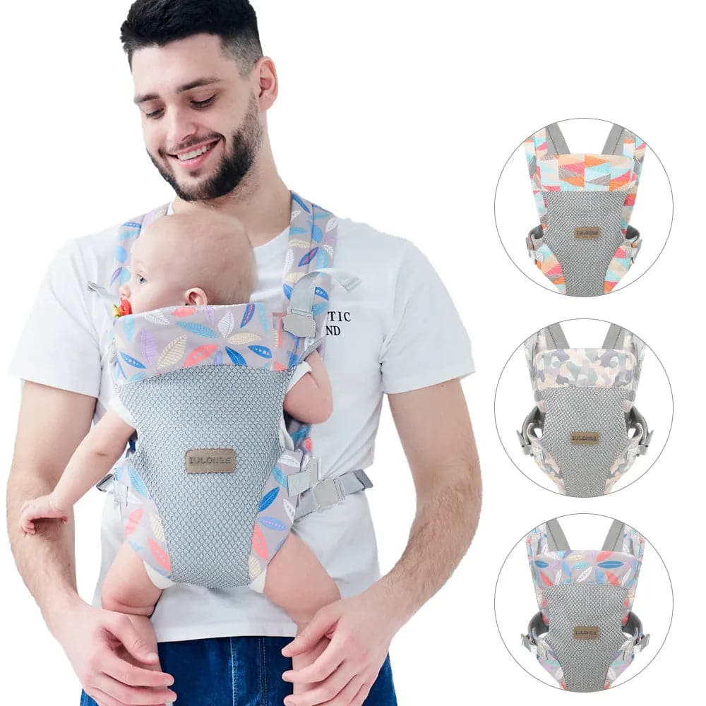 Baby Carrier, Bag Portable Ergonomic Backpack Newborn To Toddler Front and Back Holder Kangaroo Wrap Sling Baby Accessories - Boutique Beauté Santé 