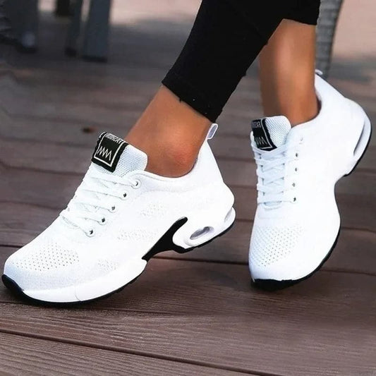 Women Running Shoes Breathable Casual Shoes Outdoor Light Weight White Tenis Sports Shoes Casual Walking Sneakers for Wamen - Boutique Beauté Santé 