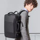 BANGE-Sac à Dos de Voyage pour Homme, Business, École, Extensible, USB, Grande Capacité, 17.3, Ordinateur Portable, Étanche, Mode