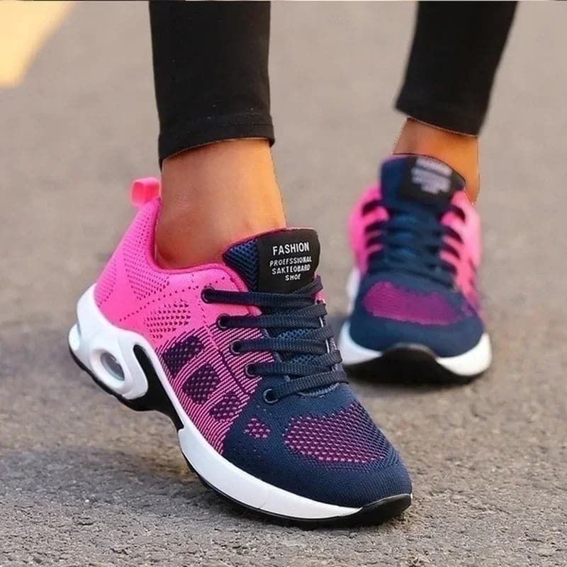 Women Running Shoes Breathable Casual Shoes Outdoor Light Weight White Tenis Sports Shoes Casual Walking Sneakers for Wamen - Boutique Beauté Santé 