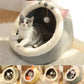 Cat Bed House Kennel Nest Round Pets Sleeping Cave Kitten Beds Pet Basket Cozy Kitten Lounger Cushion Cat House Tent Dog House - Boutique Beauté Santé 