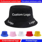 Custom Bucket Hat Women Outdoor Summer Panama Hat Sunscreen Fishing Hunting Cap Men Sun Hats DIY Embroidered Print Logo Gift Hat - Boutique Beauté Santé 