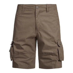 Short cargo respirant pour homme, short athlétique, taille élastique, multi-poches, léger, polyvalent, sport