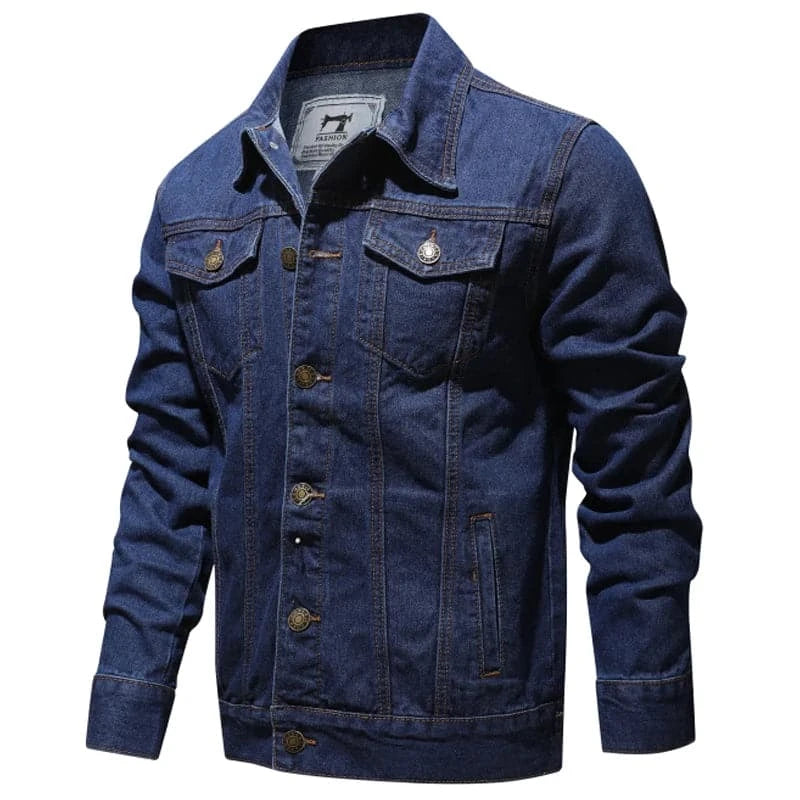 Large Size 5XL Spring New Men's Denim Jacket Male Korean Version of The Trend Handsome Outer Clothes Student Jacket Men