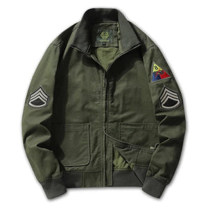 Herren Spring Fury Tanker-Jacke, lässige Oberbekleidung, DulFlight Bomber, Übergröße 6XL