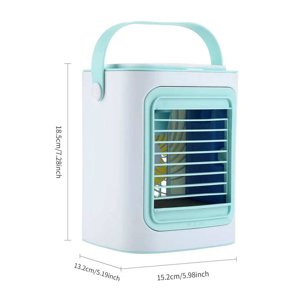 Portable Mini Air Conditioning Cooling Fan Multi-function Usb New Household Air Conditioner Humidifier Strong Wind - Boutique Beauté Santé 