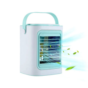 Portable Mini Air Conditioning Cooling Fan Multi-function Usb New Household Air Conditioner Humidifier Strong Wind