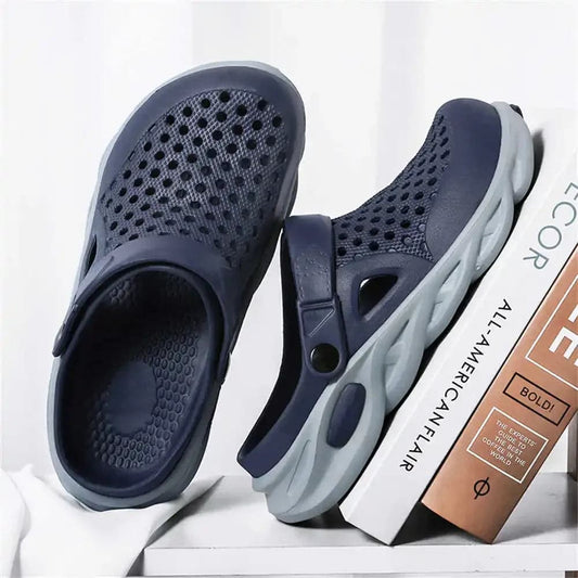 Backless nurse sandals for men size 47 white sports shoes slippers luxury designer sneakers sneakersy comfort style YDX1 - Boutique Beauté Santé 