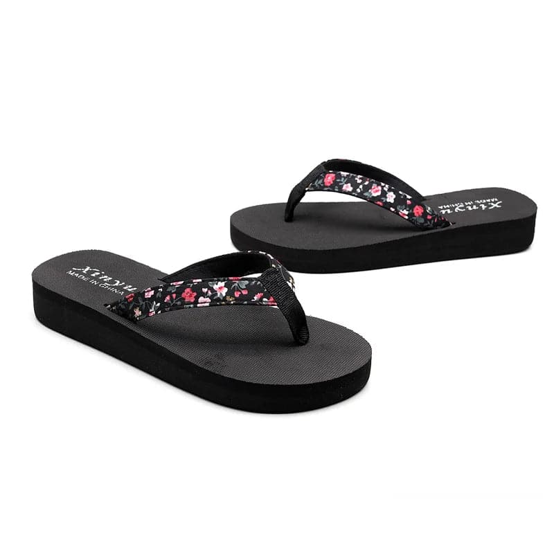 2024 Fashion Women Flip Flops Summer Beach Slippers Casual Outside Sandals Ladies Flat Flip-flop Shoes Leisure Slippers Slide - Boutique Beauté Santé 