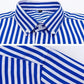 New Men's Stretch Anti-Wrinkle Striped Shirt, Formal Business Dress Shirt for Man Long Sleeve Slim Fit Casual Plaid Shirts S-5XL - Boutique Beauté Santé 