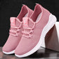 Women's Casual Sneakers Summer Comfortable Breathable Flat Shoes Fashion Women Walking Soft Versatile Lace-Up Running Shoes - Boutique Beauté Santé 