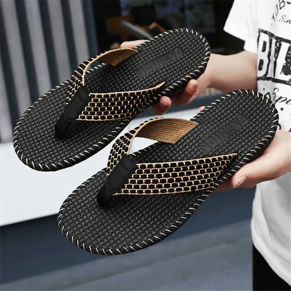 without heels number 41 sandal due to black sandalia slide slippers shoes men sneakers sports authentic wholesale famous YDX1 - Boutique Beauté Santé 